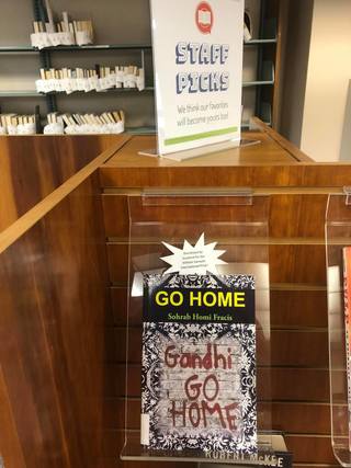 It's so nice to see Go Home featured as a Staff Pick by my own lovely neighborhood public library! Thanks so much, Willow Branch! 
